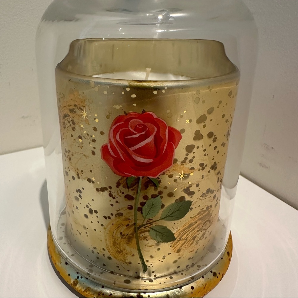 Beauty and the Beast Charmed Aroma candle with mystery necklace inside - Picture 4 of 15